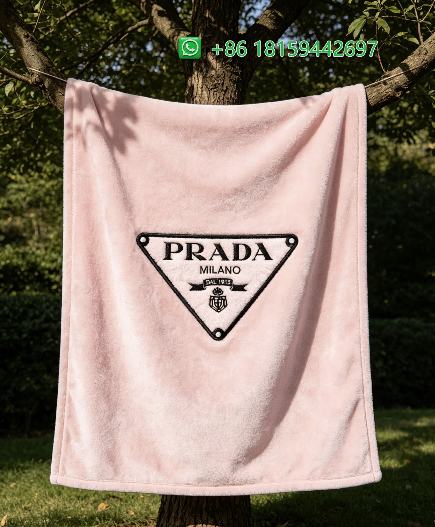 Prada Throw Blankets